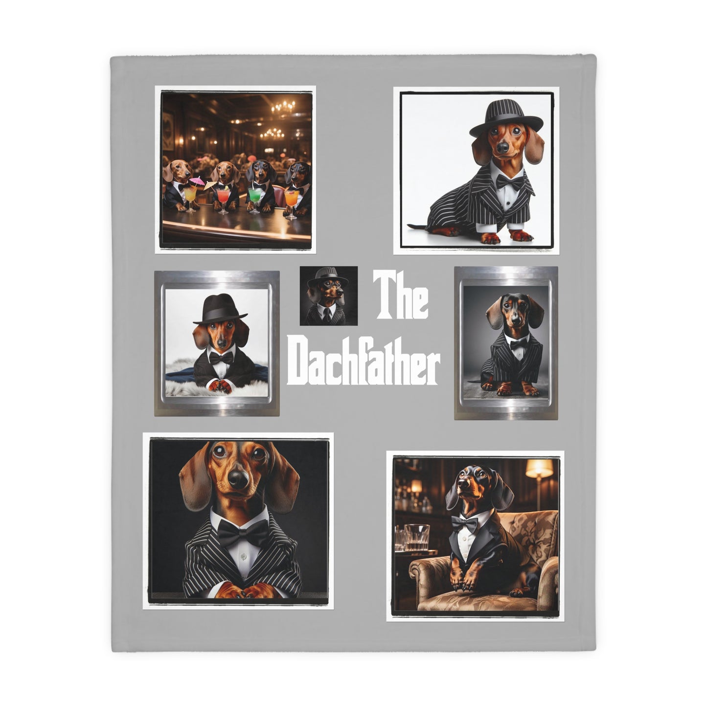 50x60" The Dachfather Velveteen Microfiber Blanket
