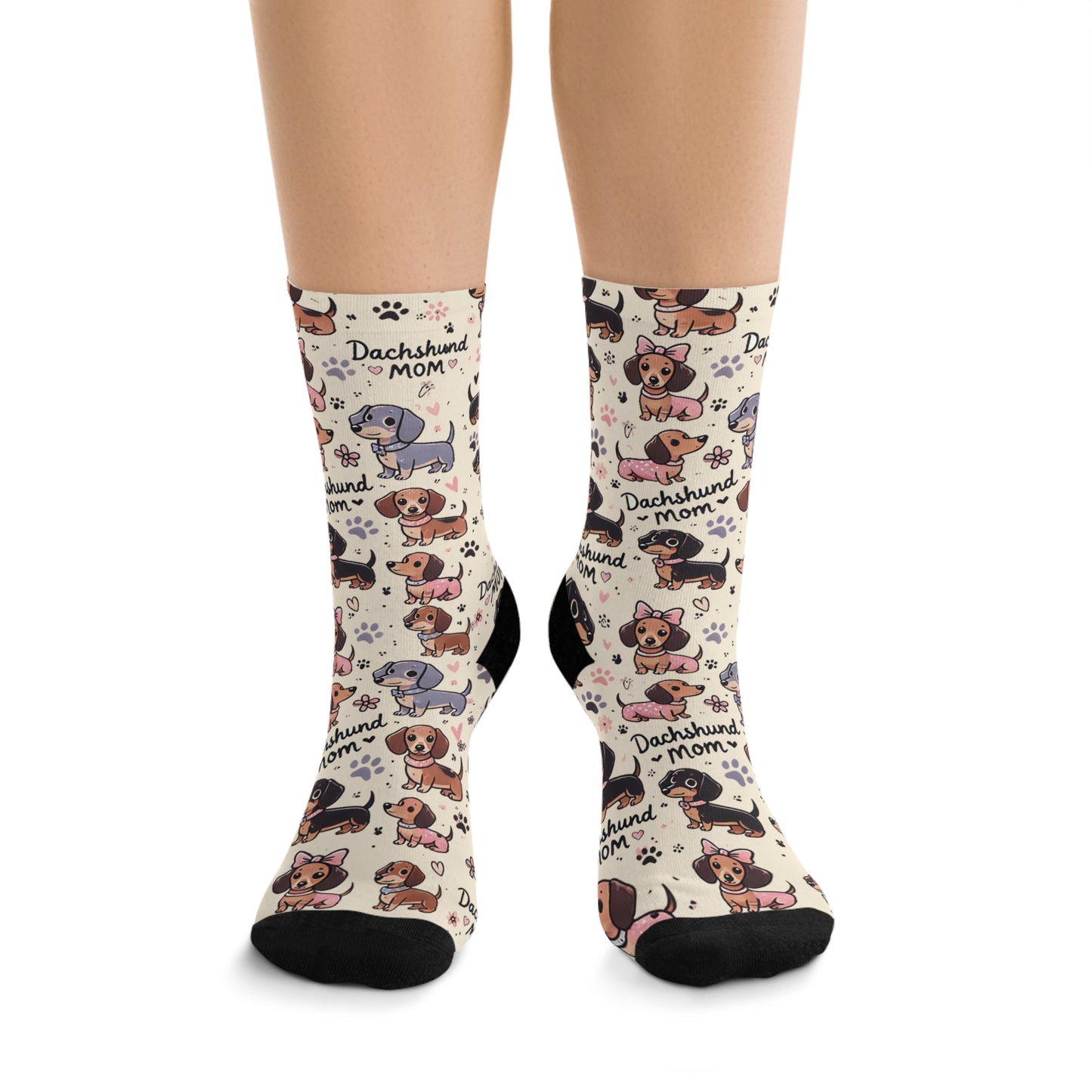 dachshund mom socks