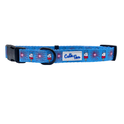 Cutie Ties Fun Design Dog Collar - multiple designs