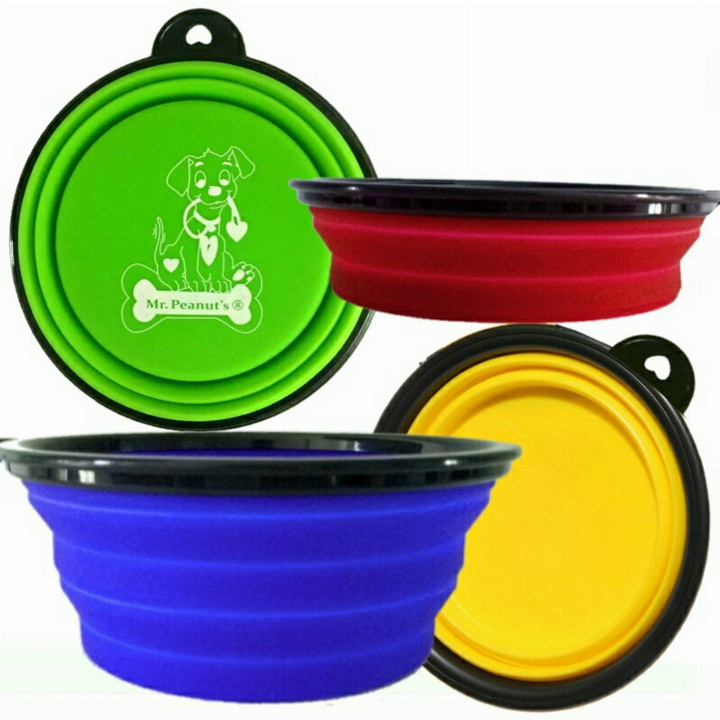 Pet Bowl - Collapsible Silicone Travel Bowls