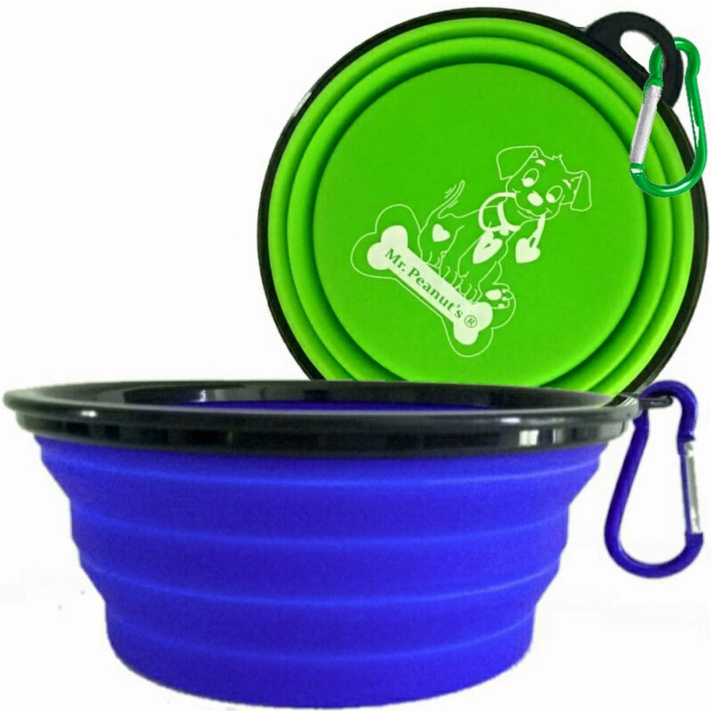 Pet Bowl - Collapsible Silicone Travel Bowls