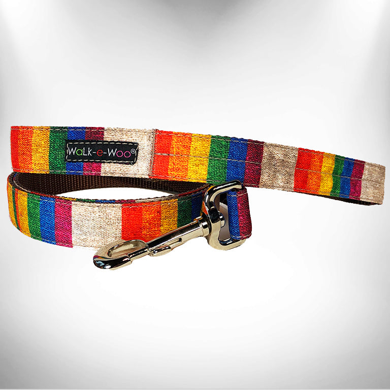 Walk-e-Woo rainbow leash