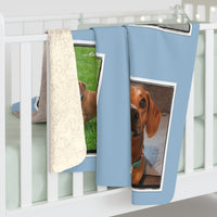 50x60" Personalized Wiener Crew Sherpa Fleece Blanket